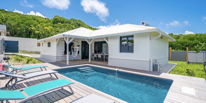 Location villa Le Diamant Martinique - Vue d'ensemble